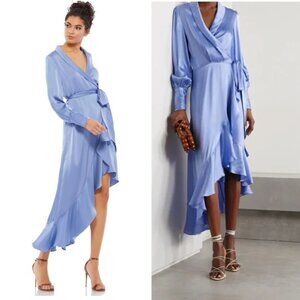 Mac Duggal Blue Midi Dress